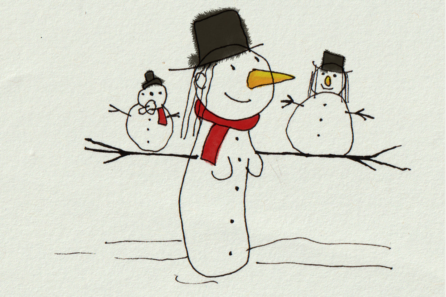 Snowmom Greeting Cards